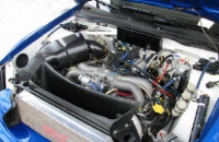 Impreza WRC 2001 S8 engine