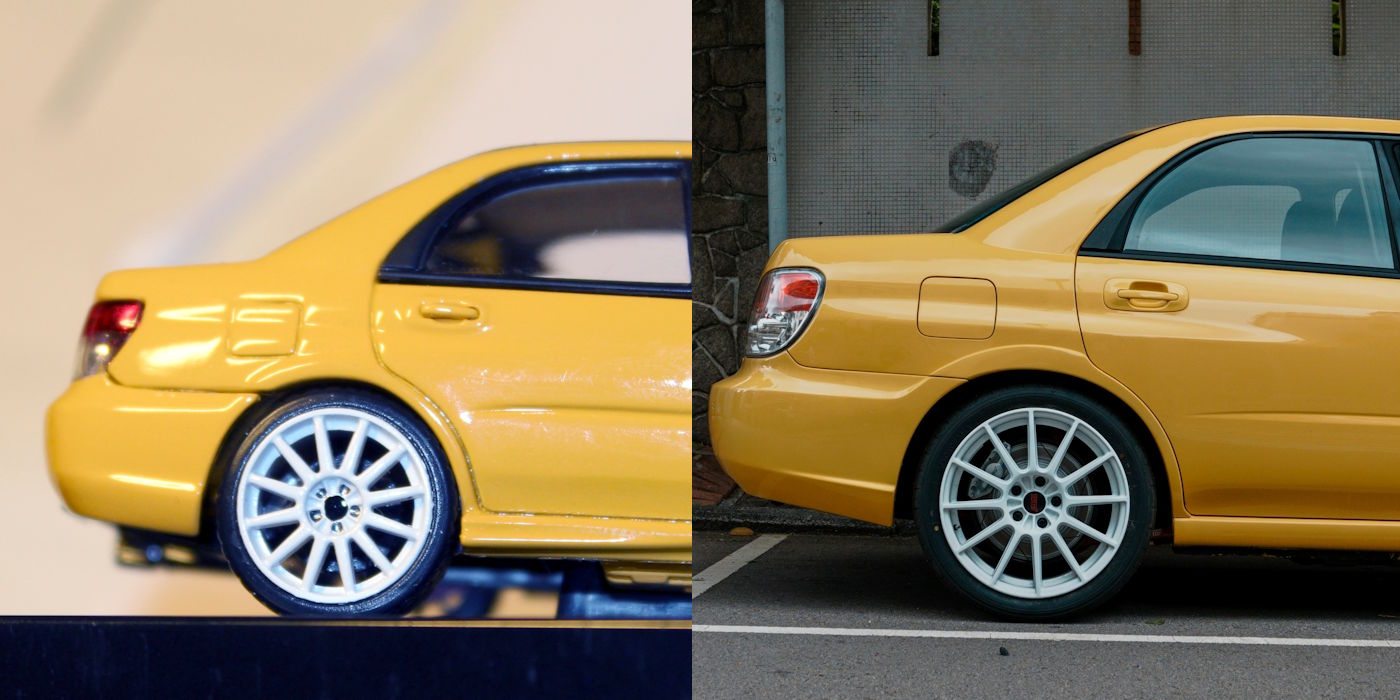 1/43 Subaru Impreza WRX STi Spec C Type RA-R диски