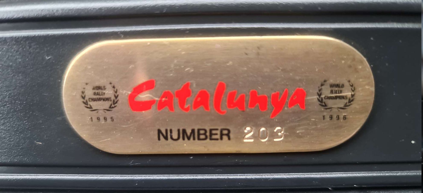 Subaru Impreza Turbo Catalunya number 203
