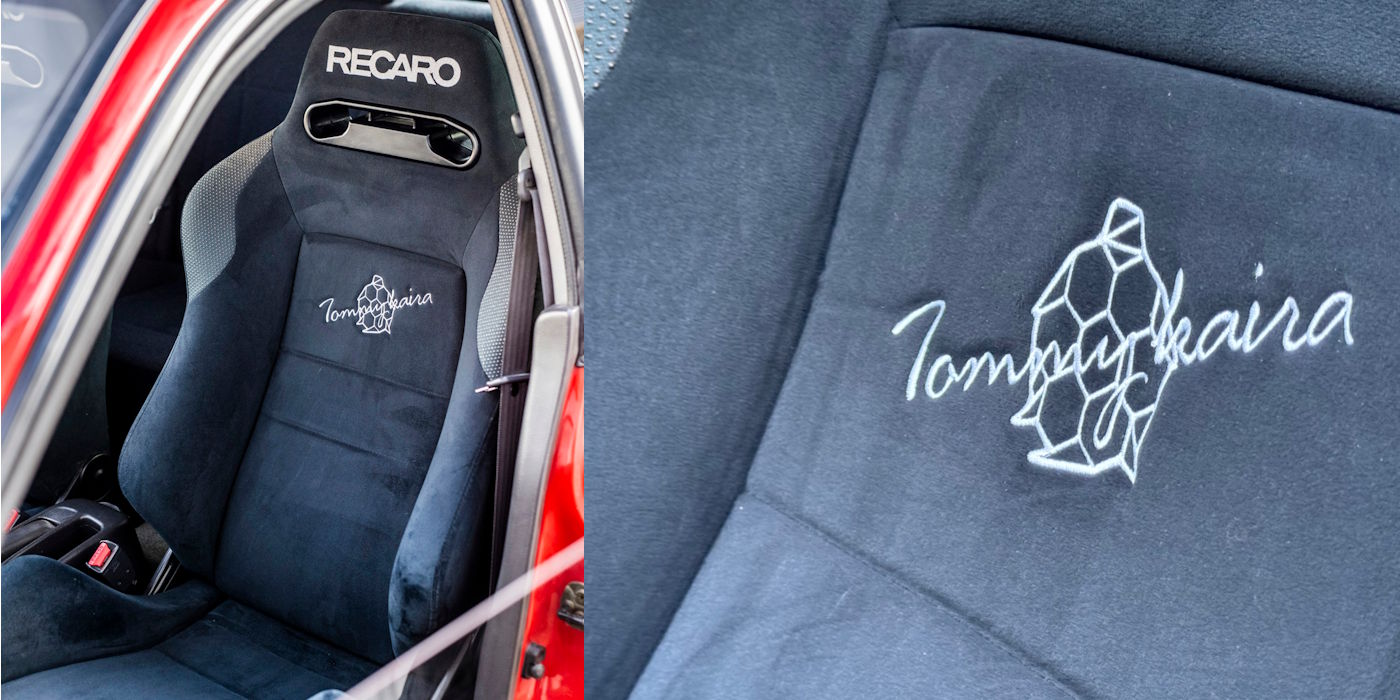 Subaru Impreza Tommy Kaira M20b seat Recaro with Turtle Badge