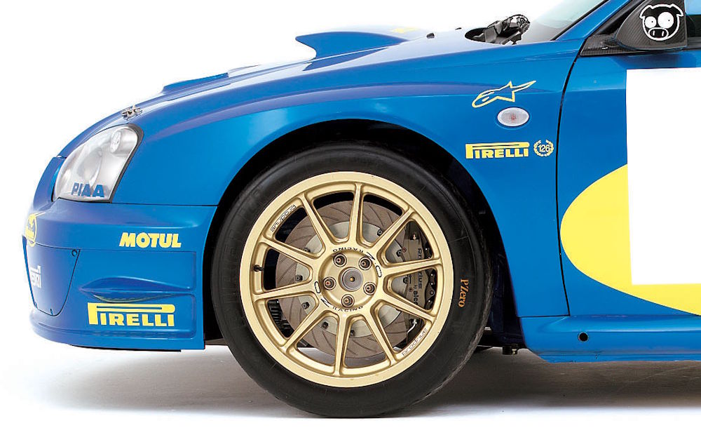 Subaru Impreza WRC2003 S9 wheels