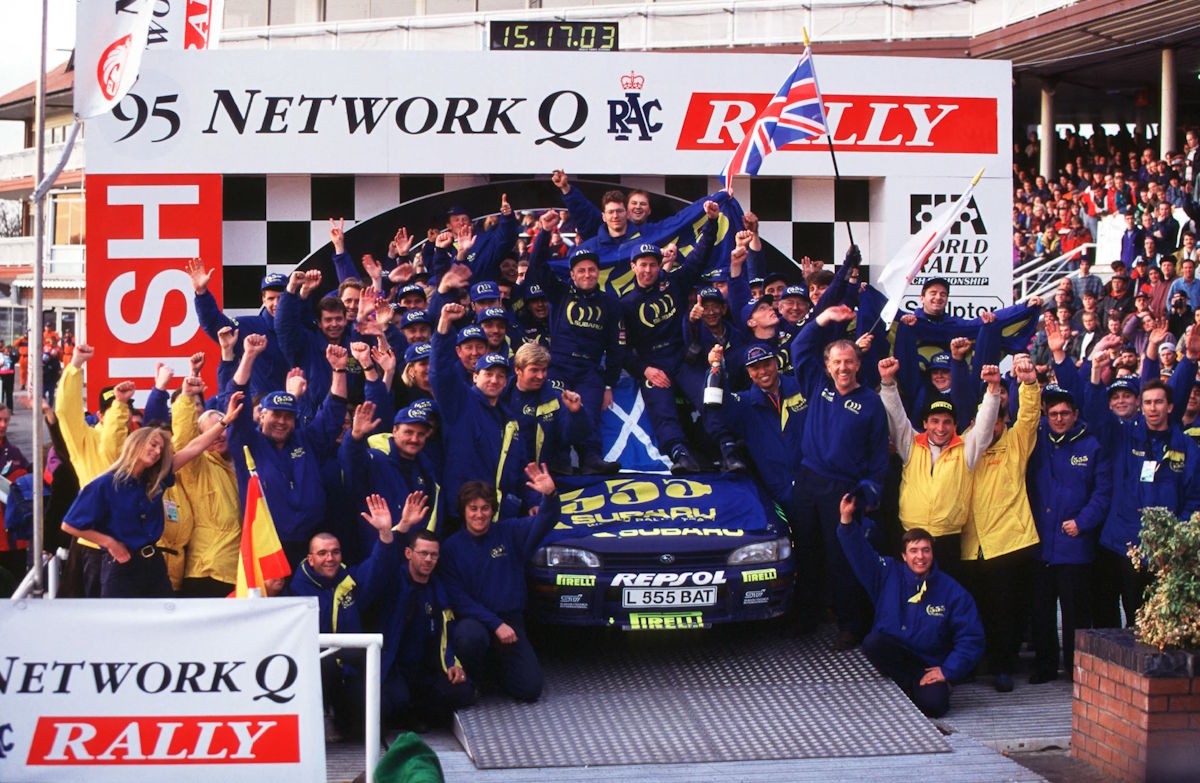 Colin McRae Champion WRC Subaru Impreza 555