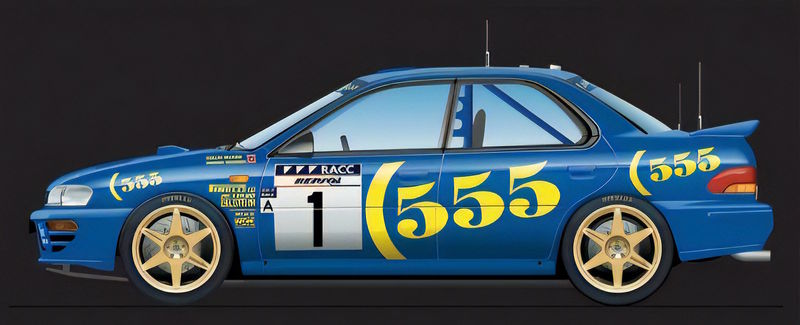 Subaru Impreza 555 Group A