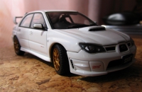 58682 AutoArt Subaru Impreza WRX STI 2006 White