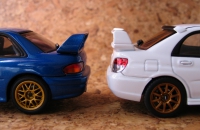 58682 AutoArt Subaru Impreza WRX STI 2006 White
