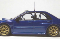 60890 SUBARU IMPREZA WRC 2008 PLAIN BODY VERSION - BLUE