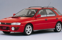 Subaru Impreza WRX STI Wagon Version I Red