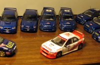 AutoArt Ixo Trofeu Ebbro 1/43 Subaru WRC
