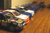 AutoArt Ixo Trofeu Ebbro 1/43 Subaru WRC