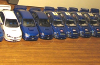 AutoArt Ixo Trofeu Ebbro 1/43 Subaru WRC