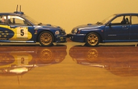 AutoArt 1/43 Subaru WRC vs WRX STI