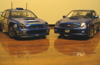 AutoArt 1/43 Subaru WRC vs WRX STI