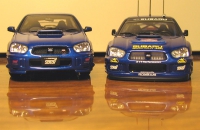 AutoArt 1/43 Subaru WRC vs WRX STI