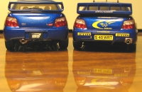 AutoArt 1/43 Subaru WRC vs WRX STI