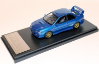 Hi-Story #HS134BL Subaru Impreza WRX type R STI VersionV Limited Sonic Blue 1998