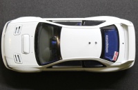 HPI Subaru Impreza WRC plain body white Rally Test Car