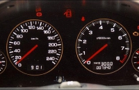 Subaru Legacy B4 RSK 1998-2003 панель приборов