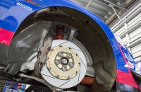 Subaru STI NBR Challenge 2017 передние тормоза brembo