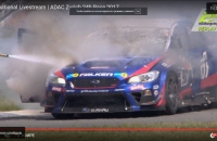 Subaru STI NBR Challenge 2017 пожар