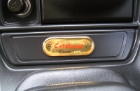 Subaru Impreza Catalunya табличка с порядковым номером