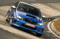 Subaru Impreza S206 Nurburgring test