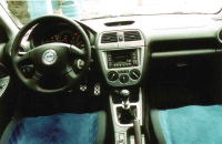 Subaru Impreza WRX STI Prodrive style салон
