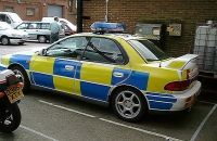 Subaru Impreza WRX Police