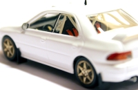 Trofeu MIN01 Subaru Impreza Bianca Stradale