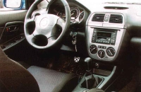 Subaru Impreza WRX 2001 салон