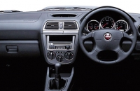 Subaru Impreza WRX 2003 салон