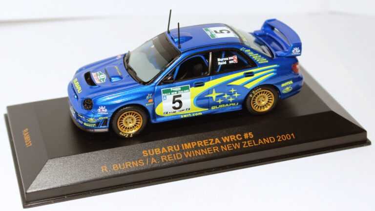 IXO Subaru Impreza #5 R.Burns Winner New Zealand Rally 2001