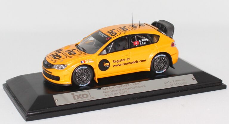 IXO PR2009 Subaru Impreza WRC Nurnberg International Toy Fair 2009