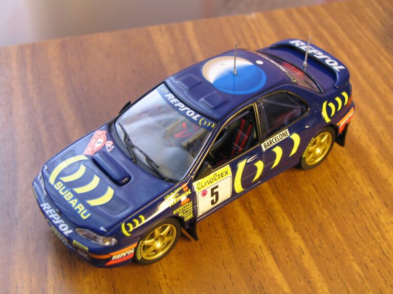 IXO Subaru Impreza 555 #5 Winner Rally Monte Carlo 1995 C.Sainz — L.Moya