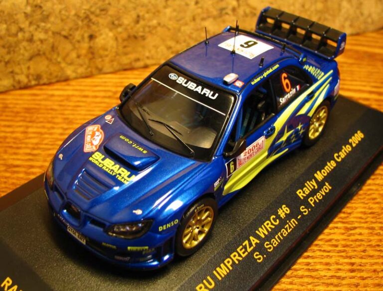 IXO Subaru Impreza WRC #6 Rally Monte Carlo 2006 S.Sarrazin — S.Prevot