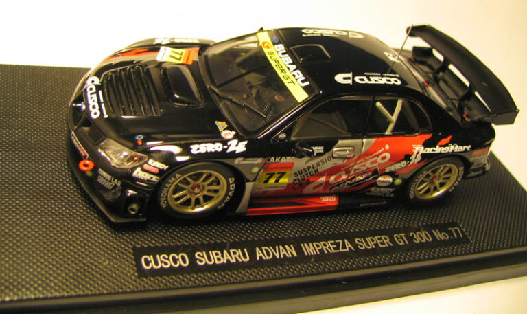 EBBRO Cusco Subaru Advan Impreza Super GT 300 No.77