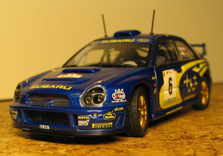 AutoArt Subaru Impreza WRC P.Solberg-P.Mills #6 2001