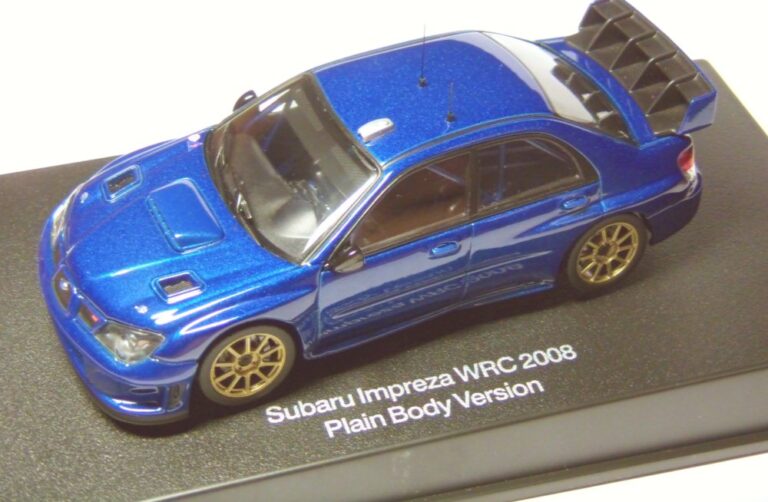 AutoArt Subaru Impreza WRC 2008 Plain Body Version
