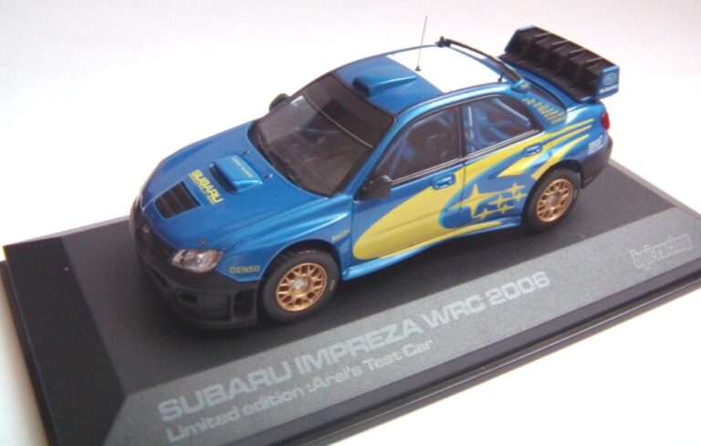 HPI #944 Subaru Impreza WRC 2006 Arai’s test car