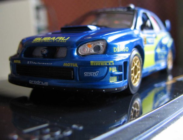 IXO Subaru Impreza WRC №5 Rally Finland 2005